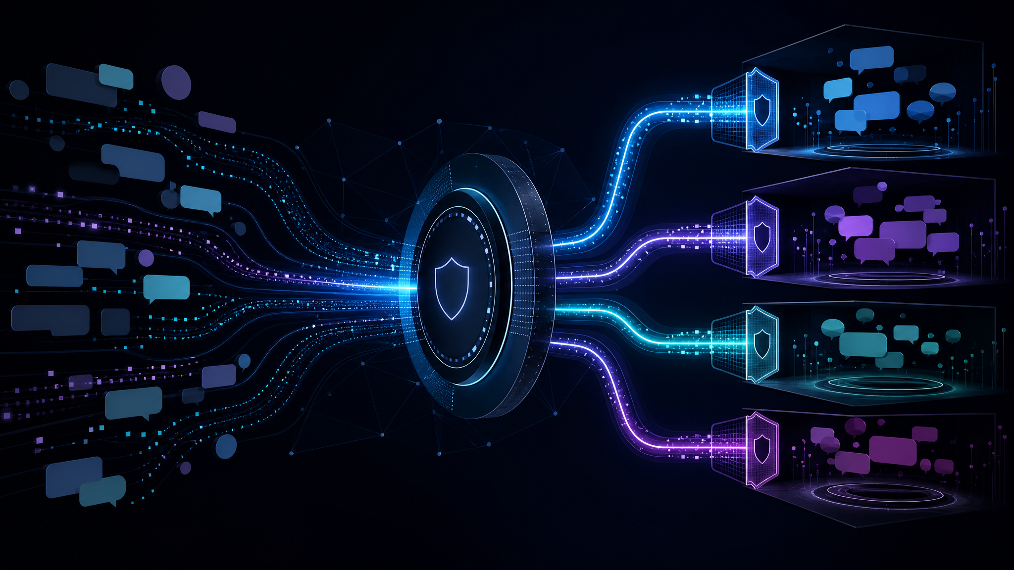 Abstract cover for Hermes gateway topic routing