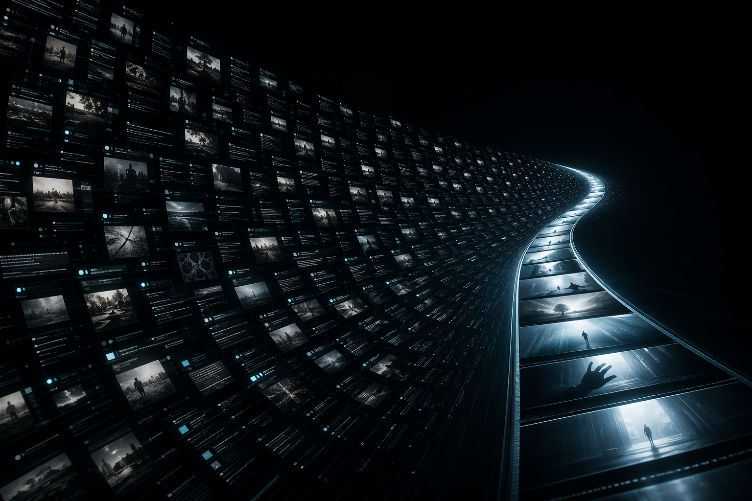 우리는 이야기를 보는가, 데이터베이스를 걷는가