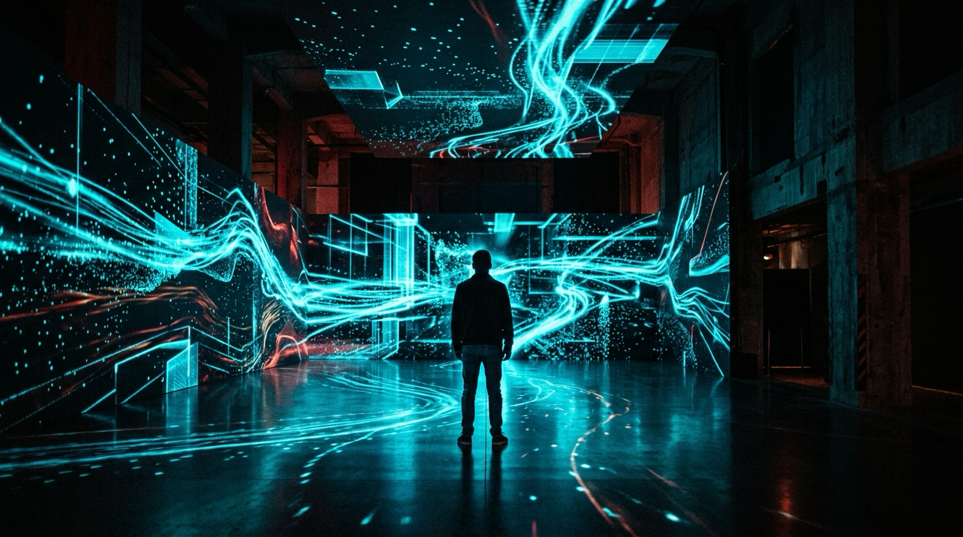 몰입은 왜 미디어아트의 핵심 언어가 되었나