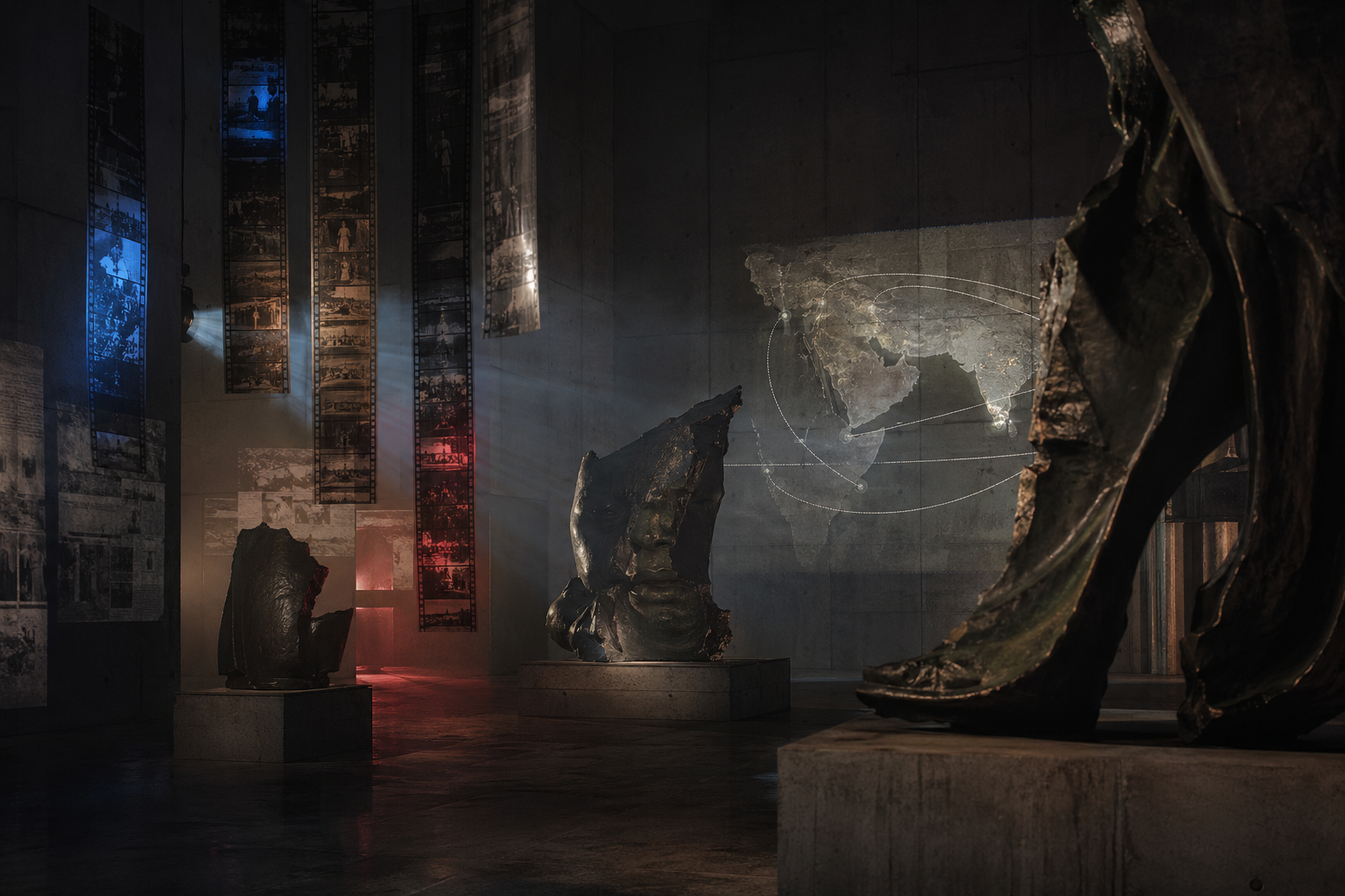 기념비는 어떻게 냉전을 다시 배달하는가